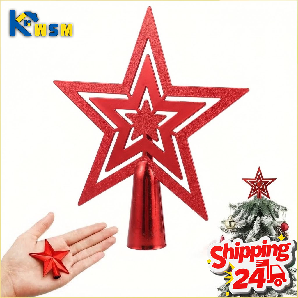 1-20PCS Christmas Tree Topper  - огляд і ціна Star Tree Topper
