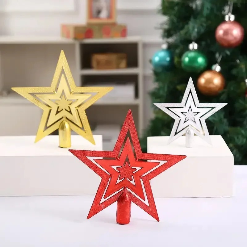 1-20PCS Christmas Tree Topper  - огляд і ціна Star Tree Topper