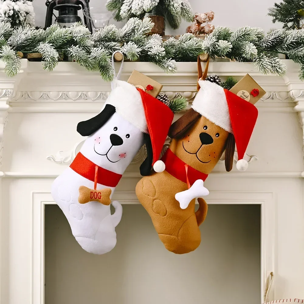 Dog Bone Shape Christmas Stock - огляд і ціна Christmas Stocking Hanging