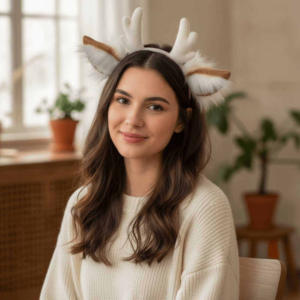 Antler Headband Handmade Simul - огляд і ціна Reindeer Antlers Headband