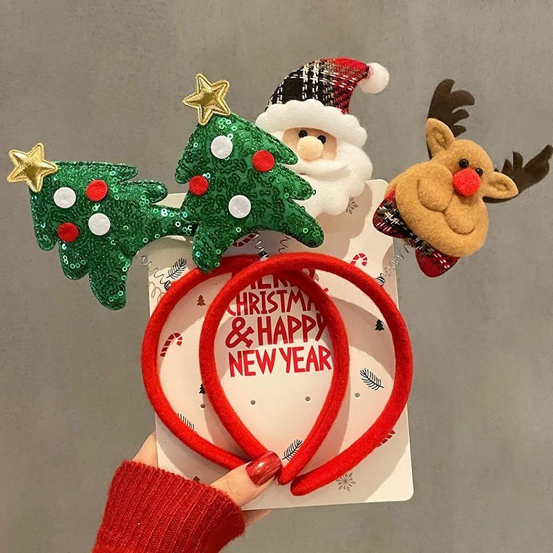 1-10pcs Christmas Headbands Sn - огляд і ціна Reindeer Antlers Headband