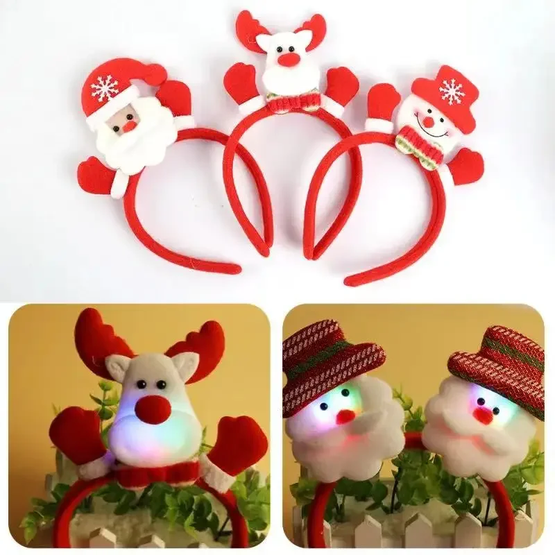 LED Glowing Reindeer Elk Antle - огляд і ціна Reindeer Antlers Headband