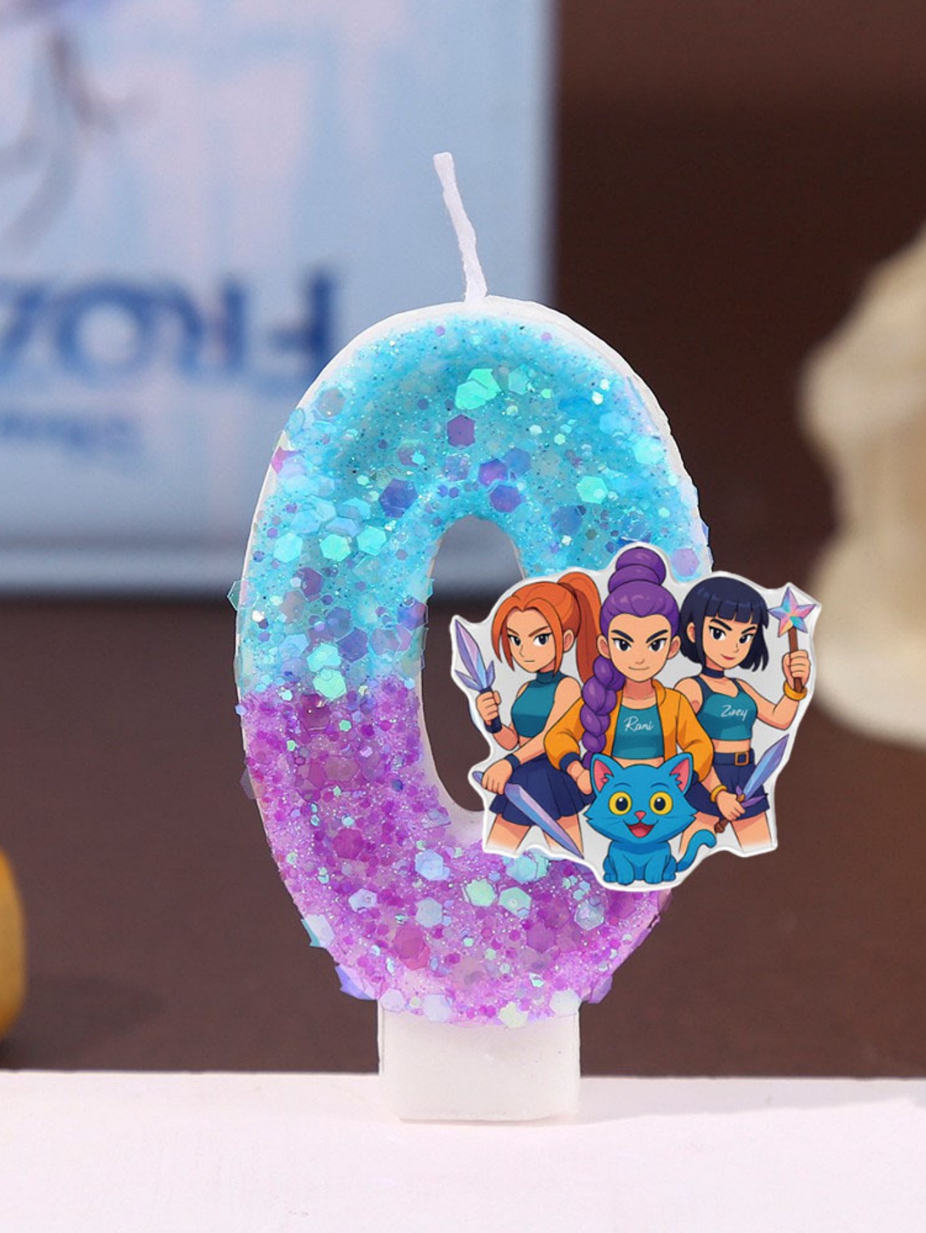 KPOP Blue and Purple Girl Powe - огляд і ціна Holiday Candle Set