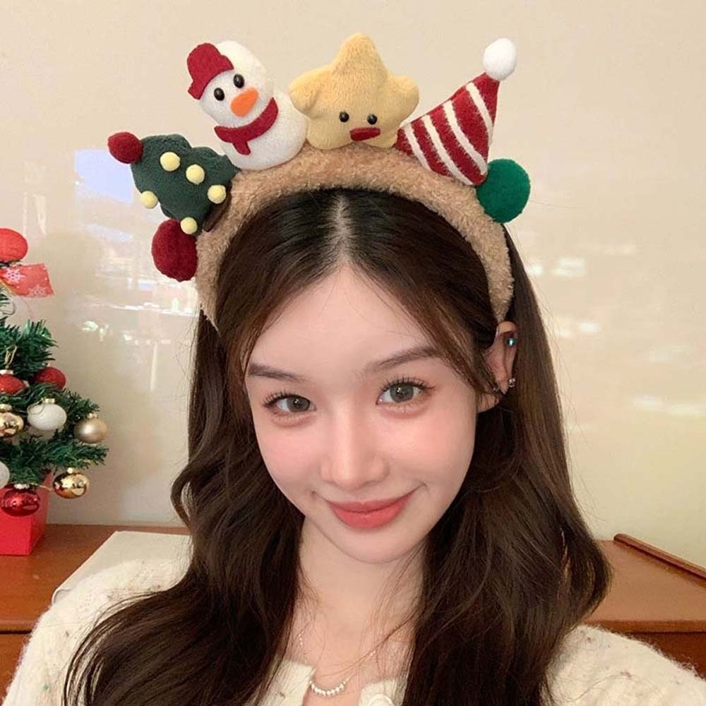 Plush Texture Christmas Headba - огляд і ціна Reindeer Antlers Headband