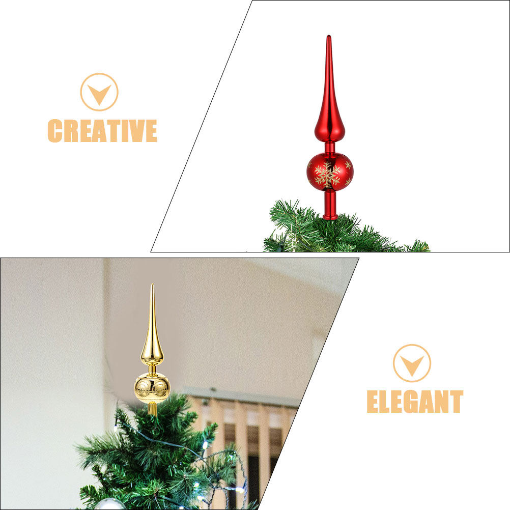 2Pcs Elegant Christmas Tree To - огляд і ціна Star Tree Topper