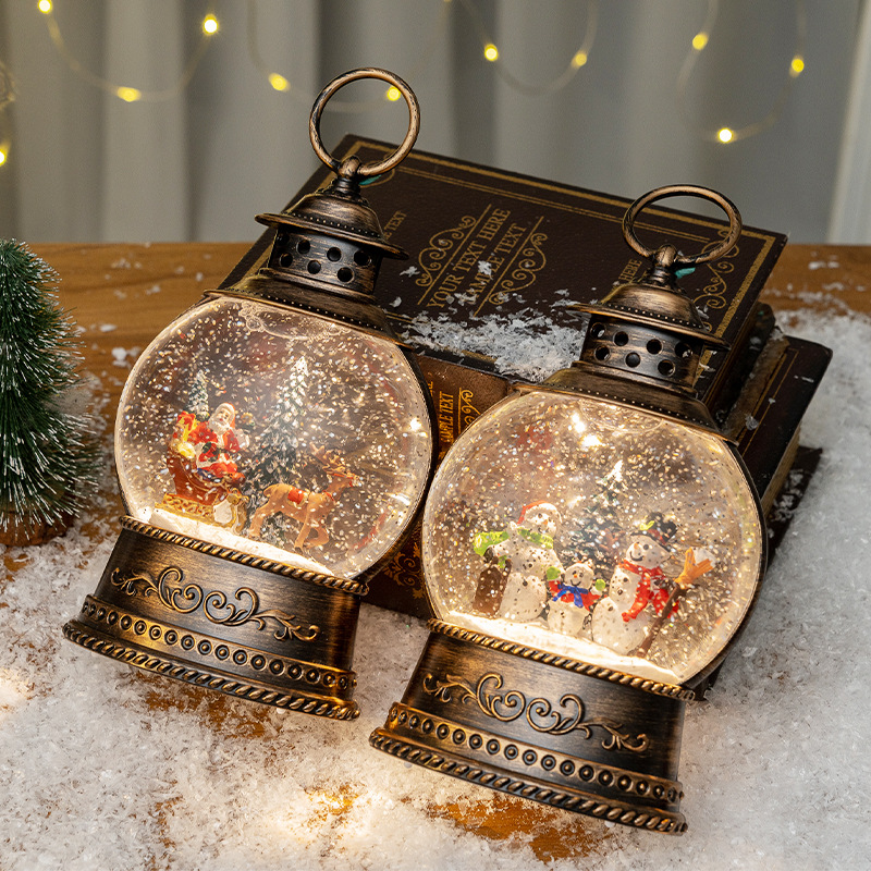 Christmas Decorations Large Fl - огляд і ціна Snow Globe Musical