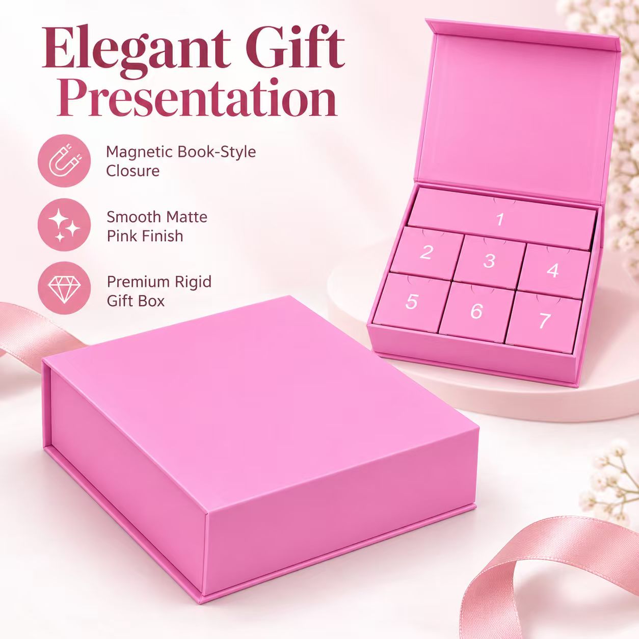 2026 Christmas Countdown Calen - огляд і ціна Gift Box Wrap Set
