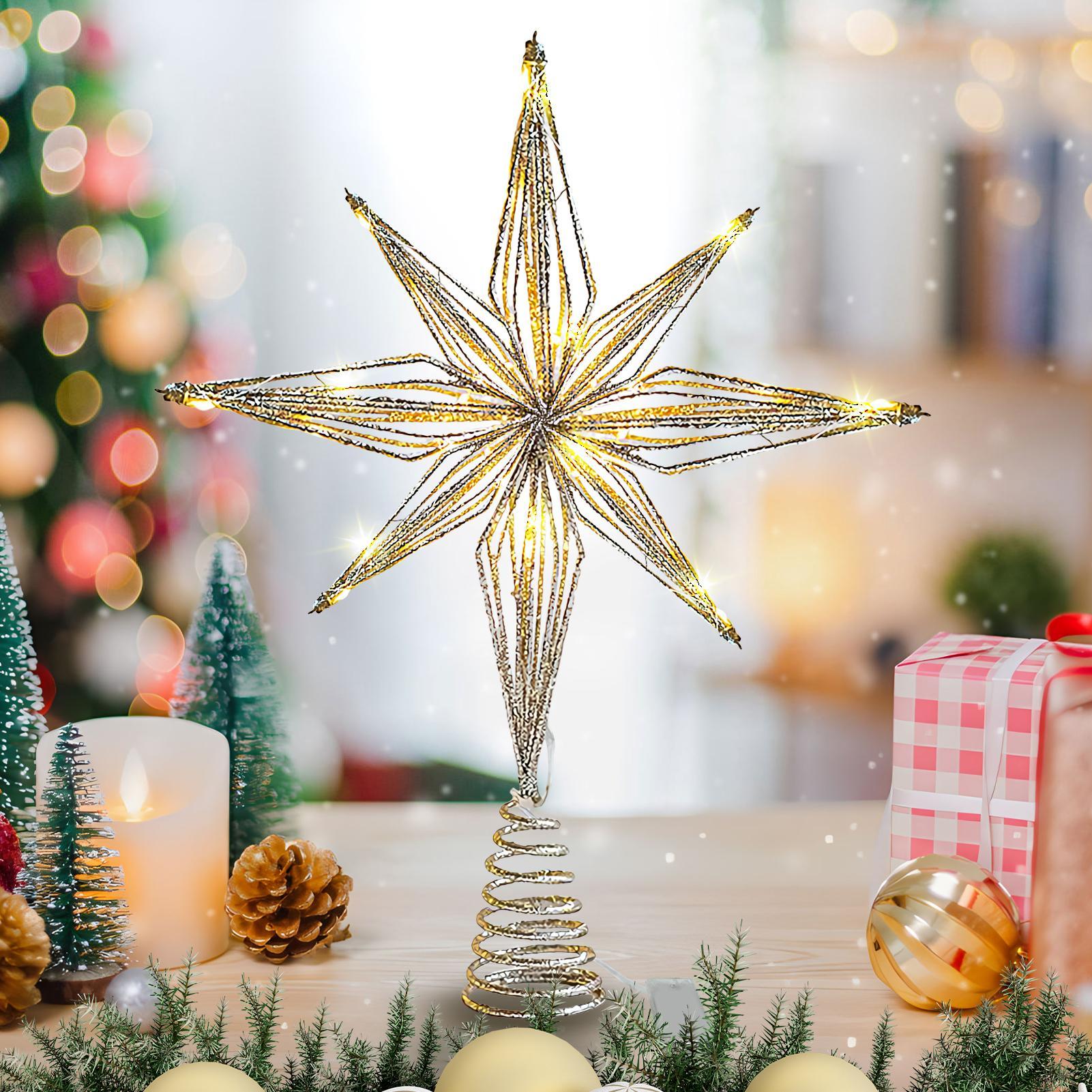 Christmas Tree Topper 3D Star  - огляд і ціна Star Tree Topper